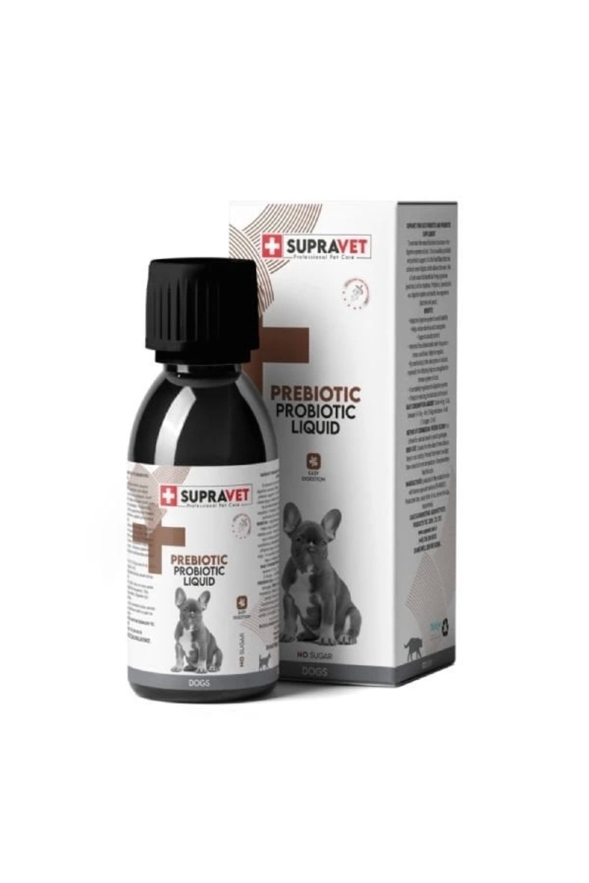 Generic Supravet Probiyotik Sıvı Probiyotik + Prebiyotik Köpek Vitamin Takviyesi 100