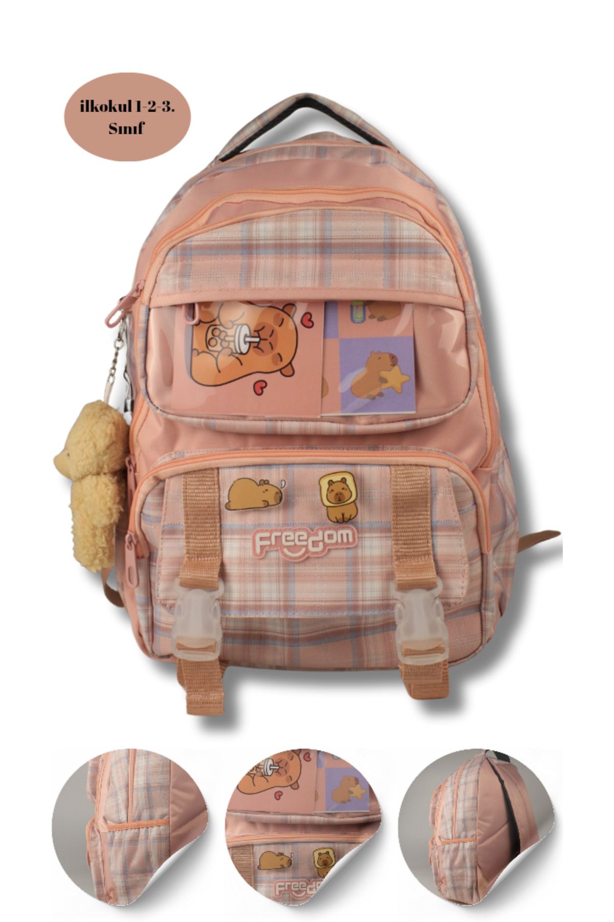 Bagify Capibara Okul çantası kapibara ilkokul çantası