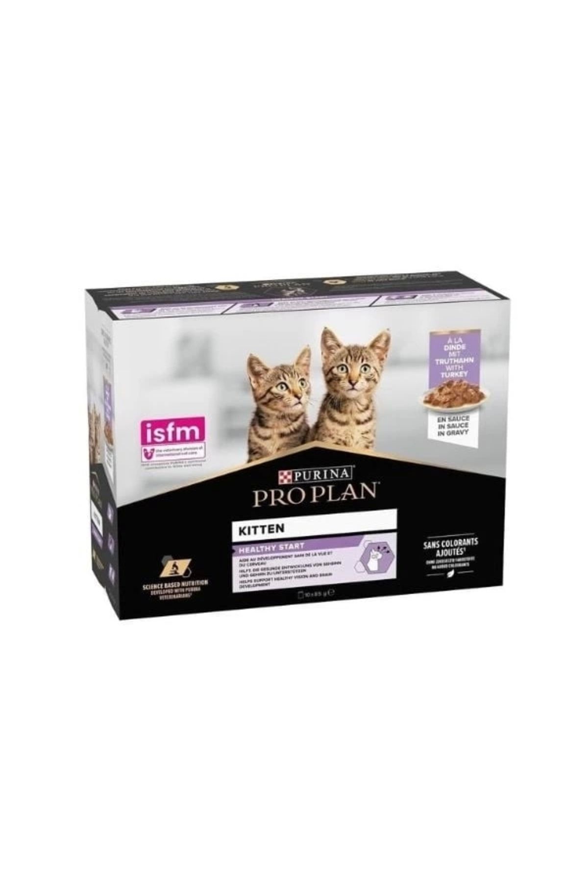Generic Pro Plan Kitten Hindili Pouch Yavru Konserve Kedi Maması 10 Adet 85 Gr