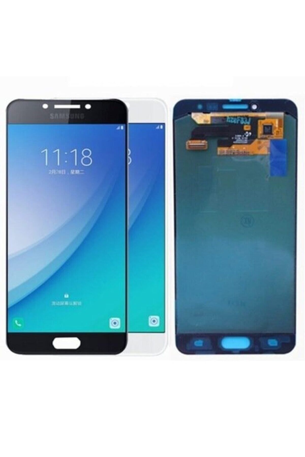 ErCorp Samsung Galaxy C5 Pro SM-C5010 Uyumlu LCD Ekran OLED Siyah