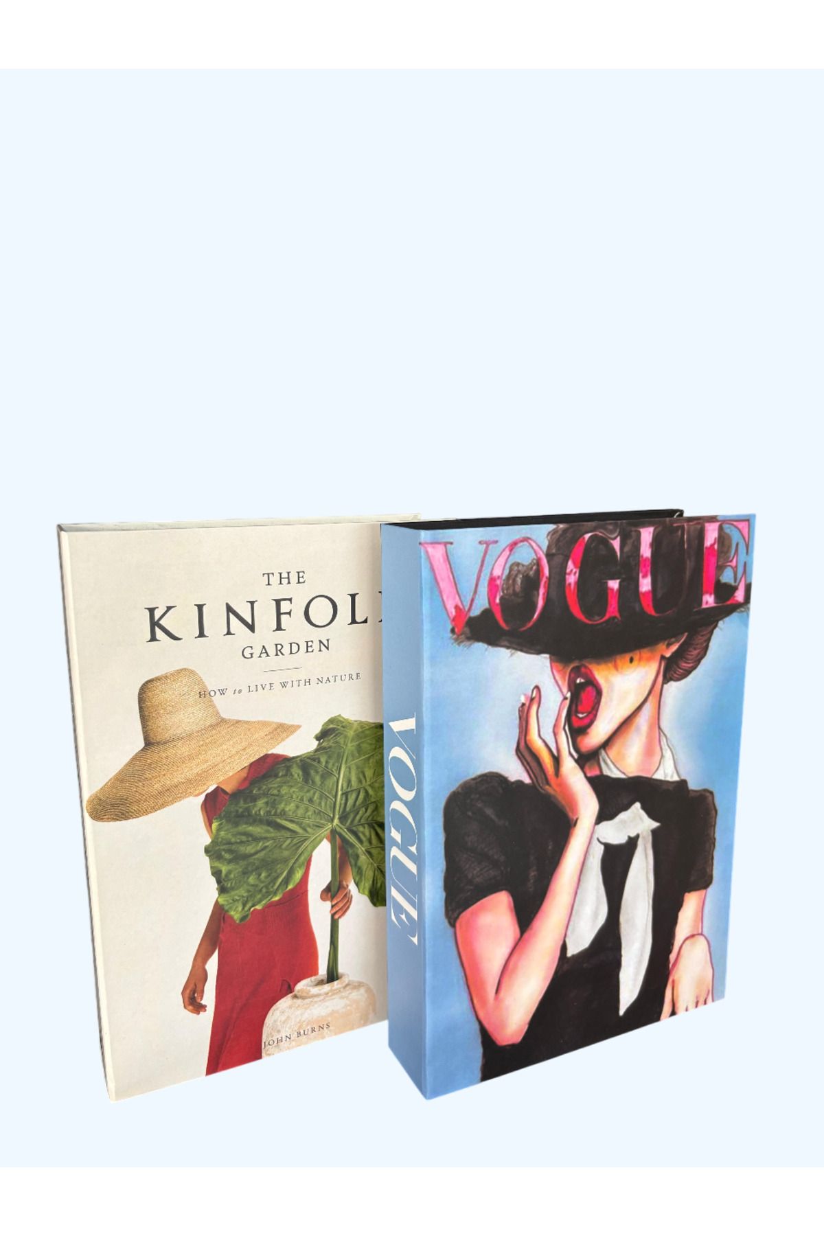 Home 2 Li Dekoratif Kitap Kutusu | Gizli Saklama Kutusu Kitap Şeklinde | Şık Tasarım - Ev & Ofis Dekoru
