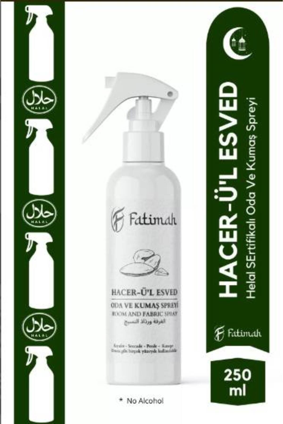 Nema Avm Fatimah Hacer-ü'l Esved Oda Ve Çamaşır Spreyi 250ML