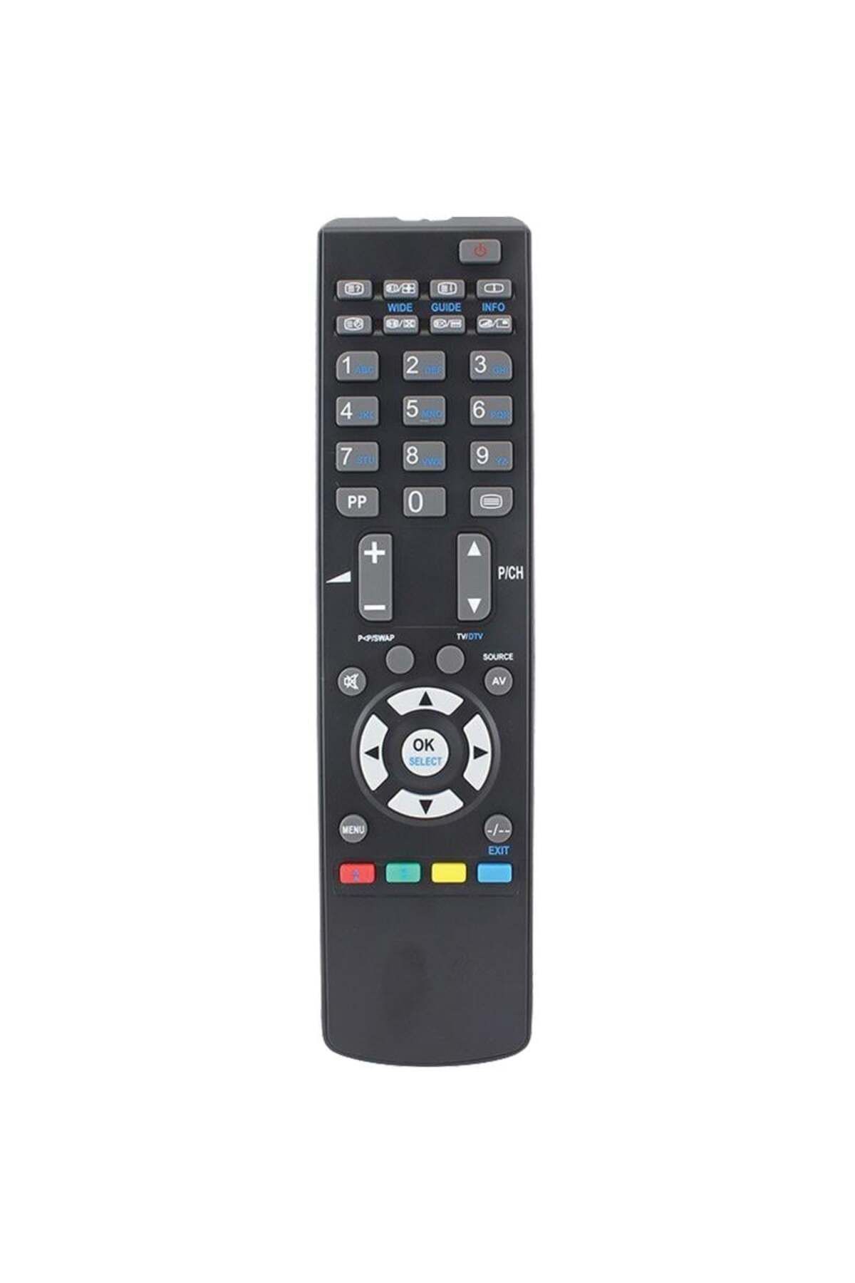 Turn Vestel -Seg- Regal Lcd Tv Kumandası- Otel Tv 34428