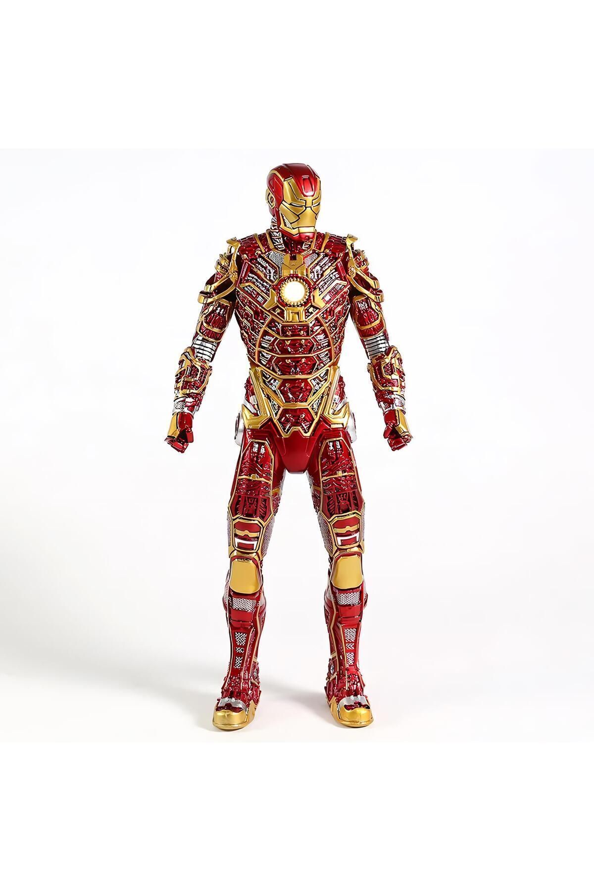 DEKORANLA Renkli Marvel Avengers Iron Man Mark 41 Figür Dekoratif ve Hediye Koleksiyonu