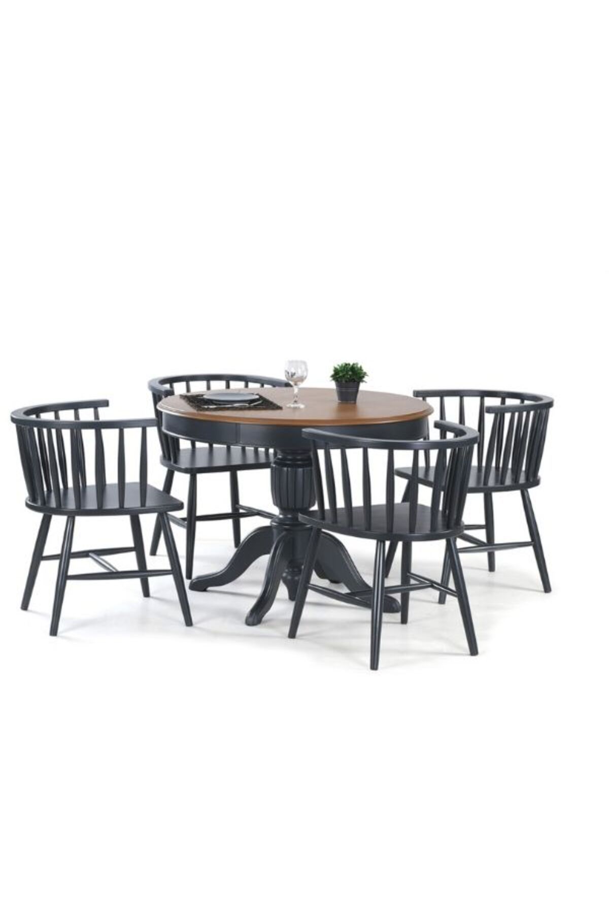 Gazzini Furniture Montclair Baba Ayak Sabit Masa 90x90
