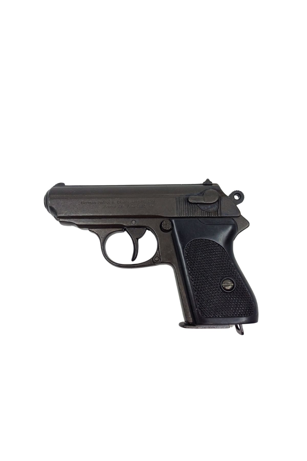 DEKORANLA Renkli Alman Antik Pistol Dekoratif Masa Objesi, Ofis Hediye ve Dekorasyon Parçası
