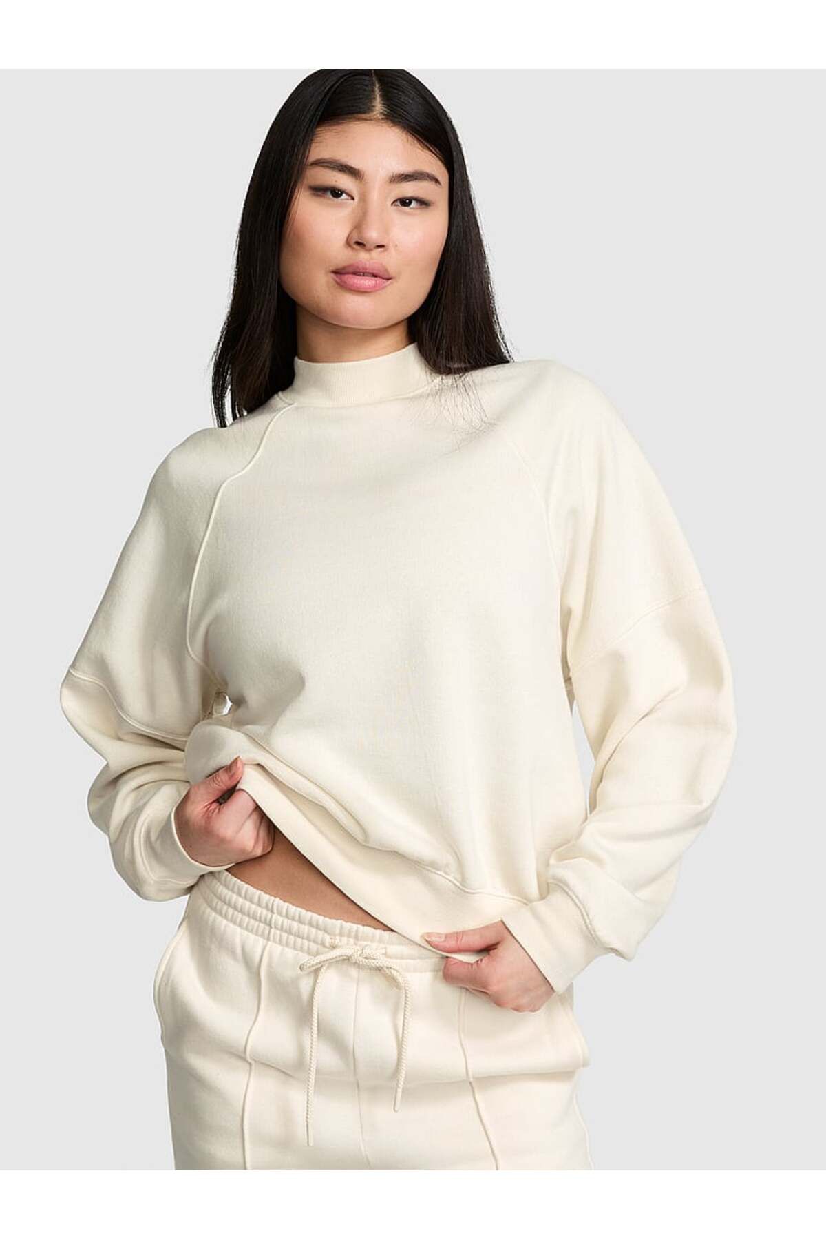 PINK Ivy Polar Balıkçı Yaka Sweatshirt