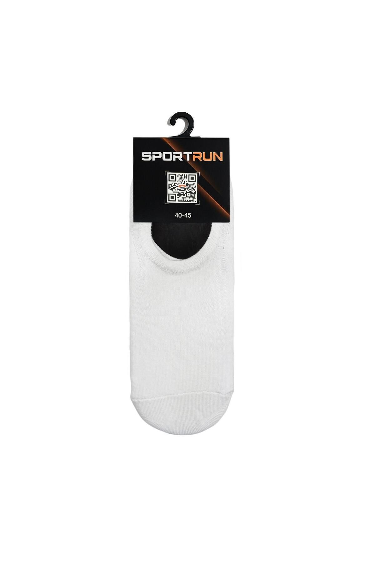 Cix Spor Sportrun Babet Çorap Beyaz