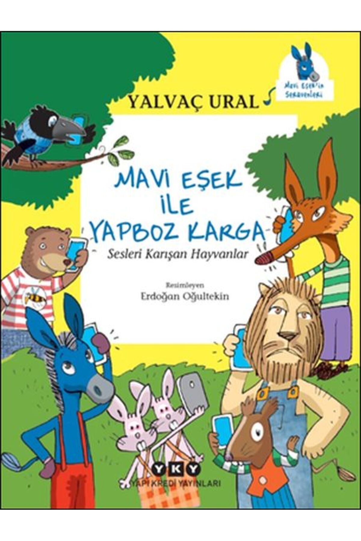 Destek Yayınları Mavi Eşek ile Yapboz Karga Sesleri Karışan Hayvanlar