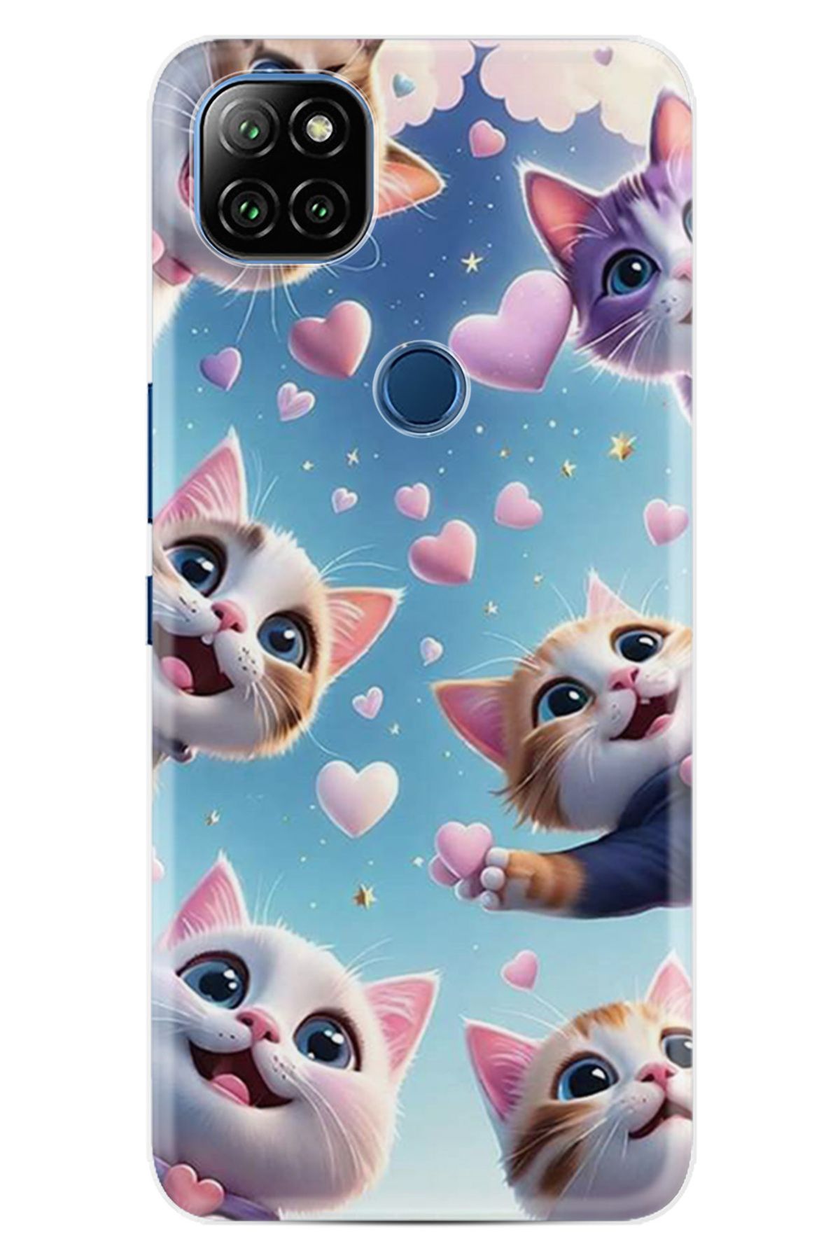 Arvencase Casper VİA E30 Kapak HD Baskılı Desenli Yüksek Korumalı Özel Seri Kılıf