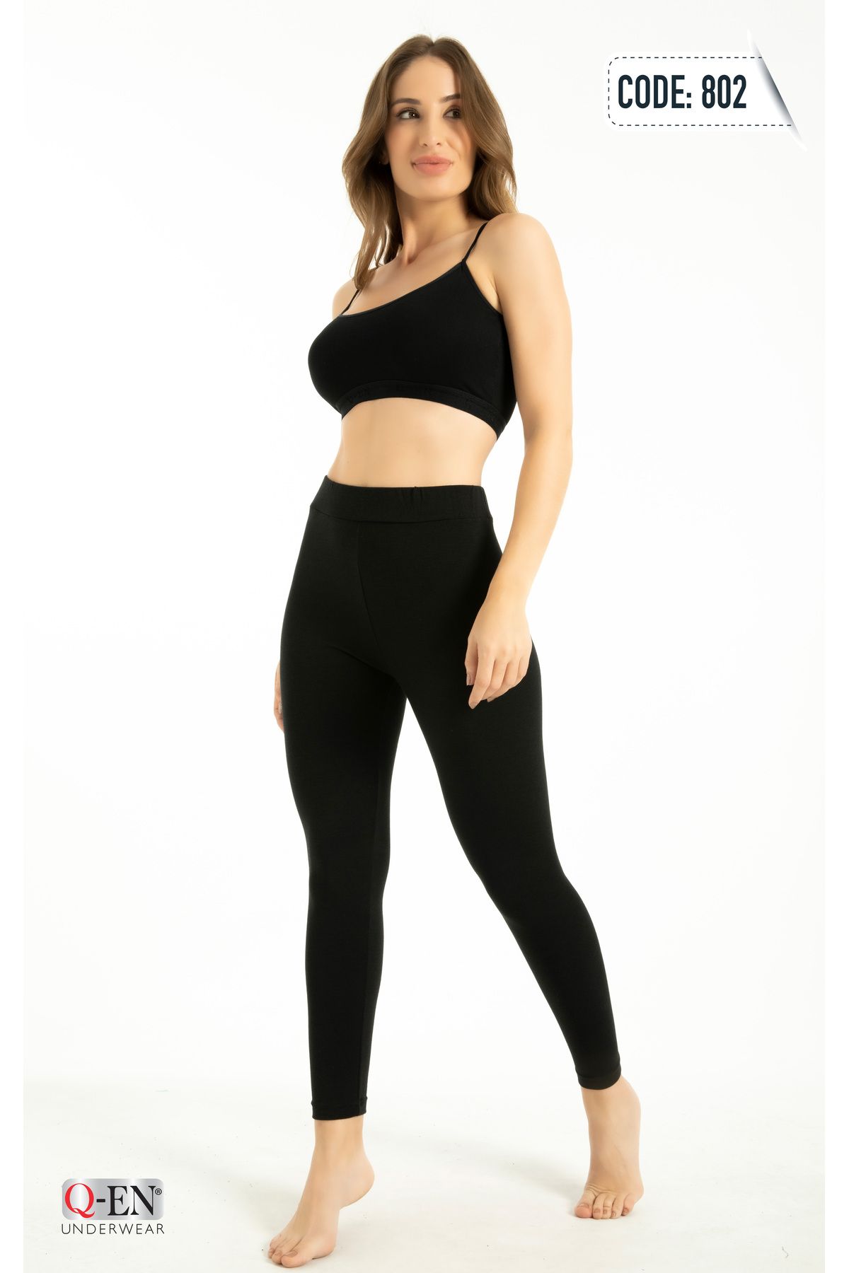 Love Dream Kadın Bambu Uzun Tayt Nefes Alan Yumuşak Dokulu Slim Fit