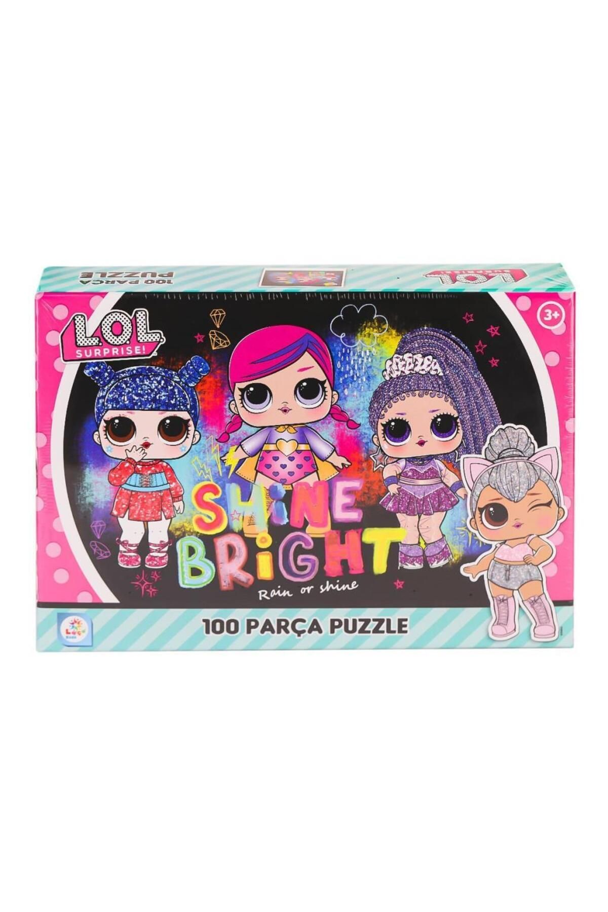 NW NessiWorld Nessiworld LOL0055 LOL 100 Parça Puzzle -Laçokids