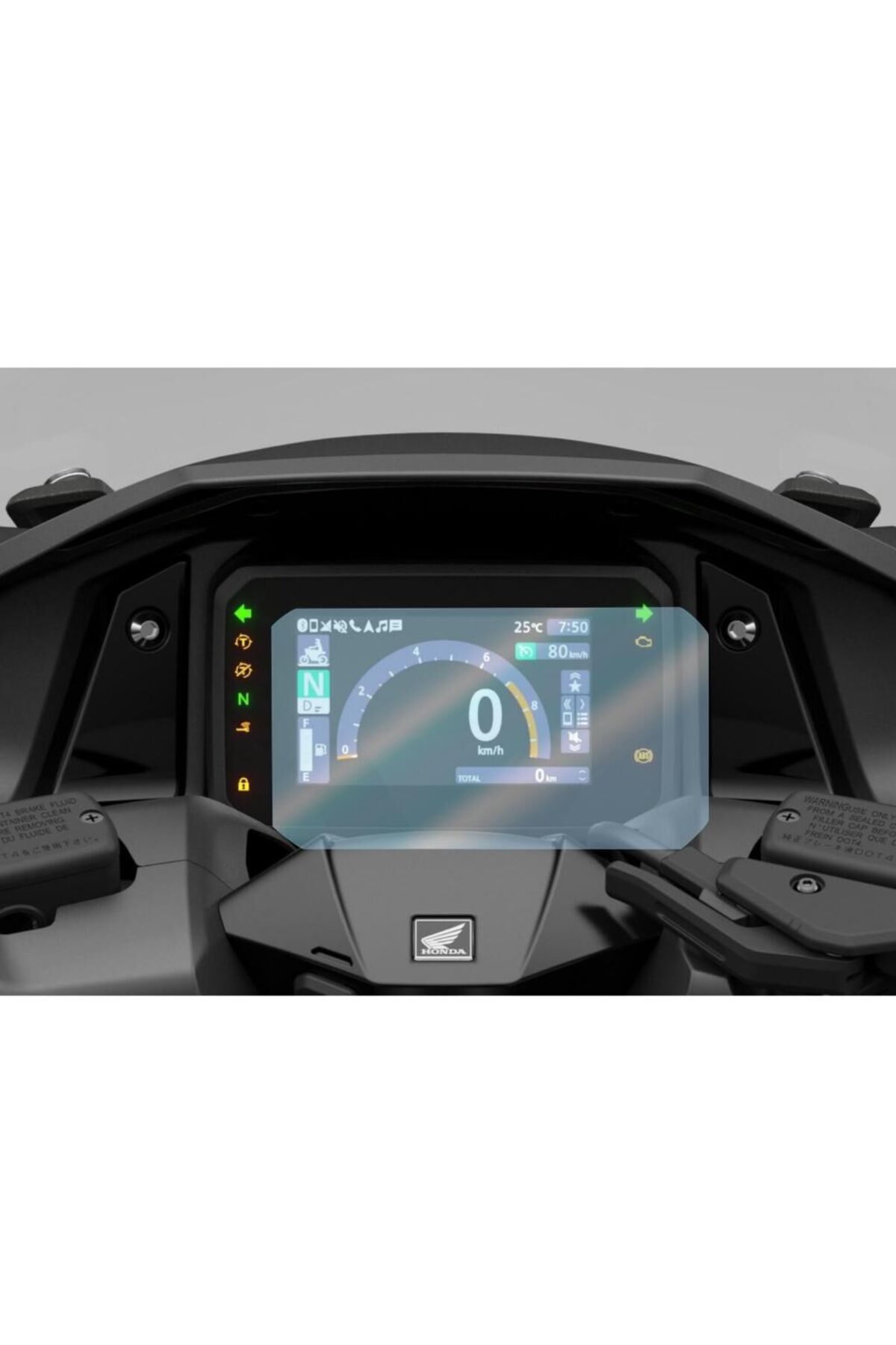 ZDN Case Honda Nx 500 5 Inç Dijital Gösterge Uyumlu 9H Nano Ekran Koruyucu 2025