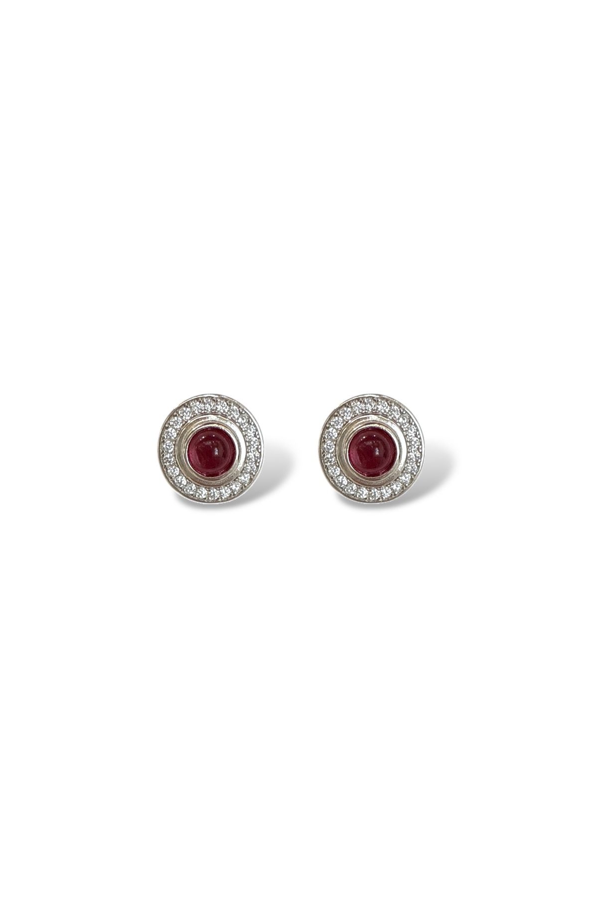 Saras Jewels Vintage Oval Küpe