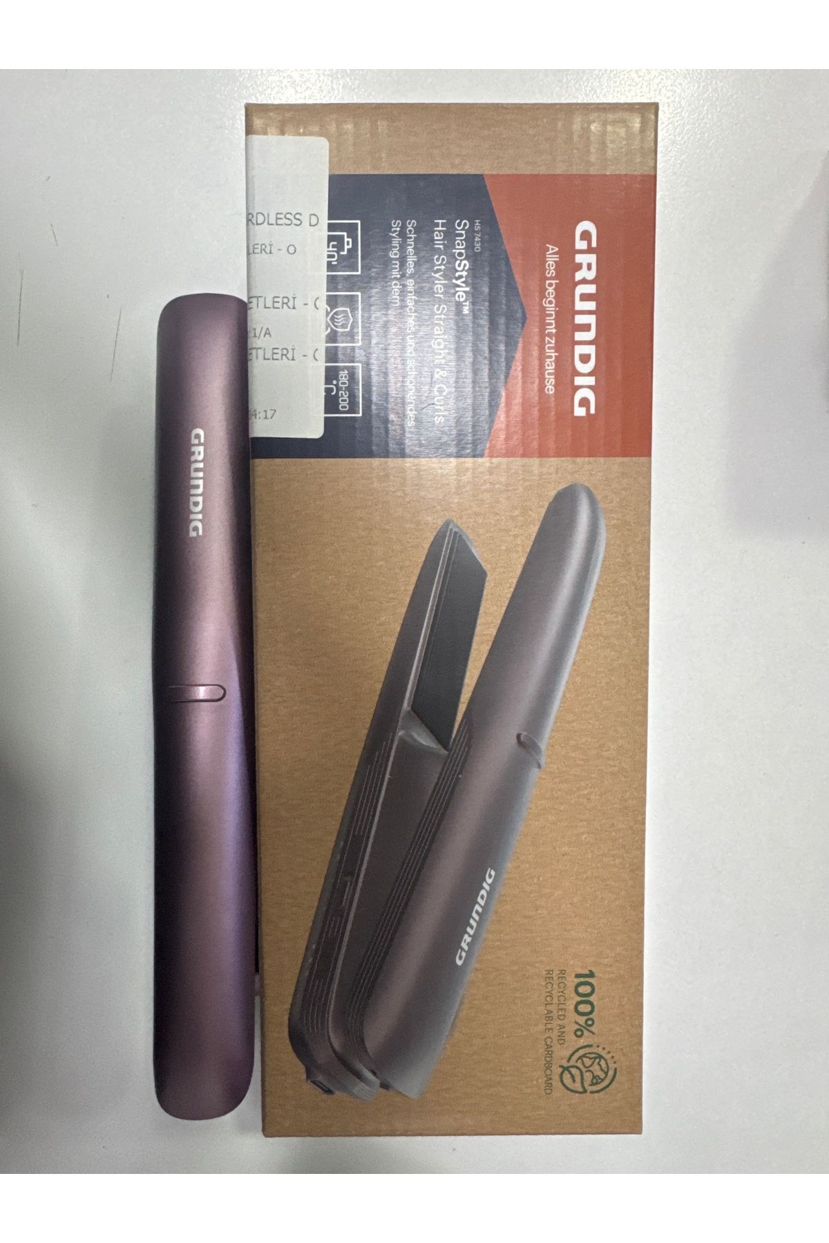 Grundig Hs 7430 saç düzleştirici