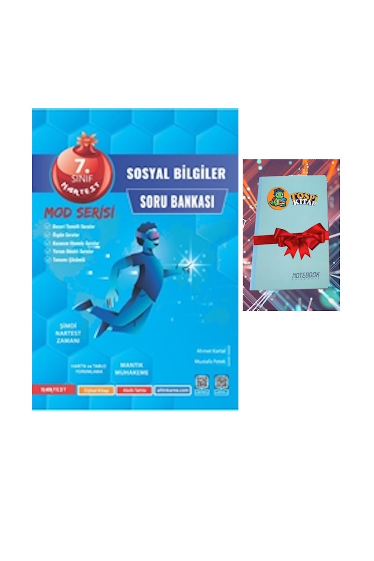 Nartest Yayınları 7. Sınıf Mod SOSYAL BİLGİLER Soru Bankası ( NOT DEFTERİ HEDİYE)