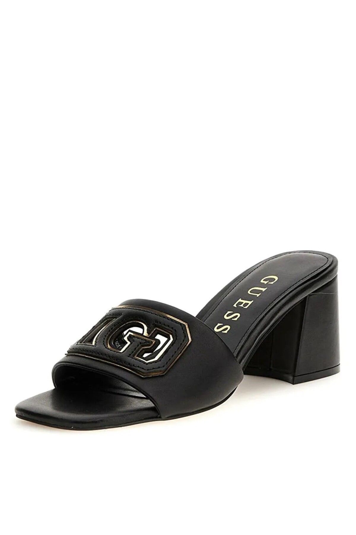 Guess Deri Topuklu Terlik FLJGASLEA03-25