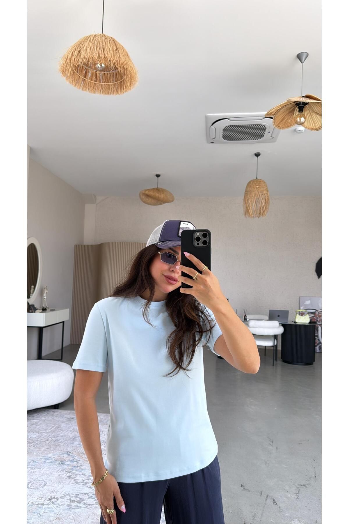 Buket Teke Bebe Mavi Massi Tshirt