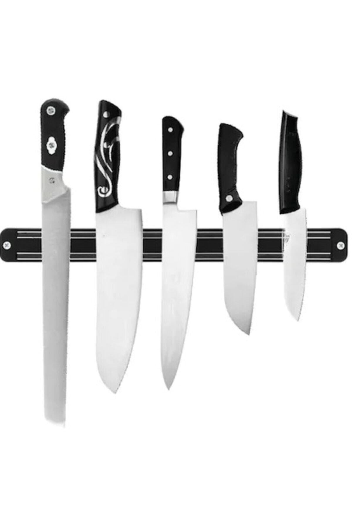 DEKORANLA 33cm Mıknatıslı Bıçak Tutucu ve Organizer, Dayanıklı ve Şık Tasarım