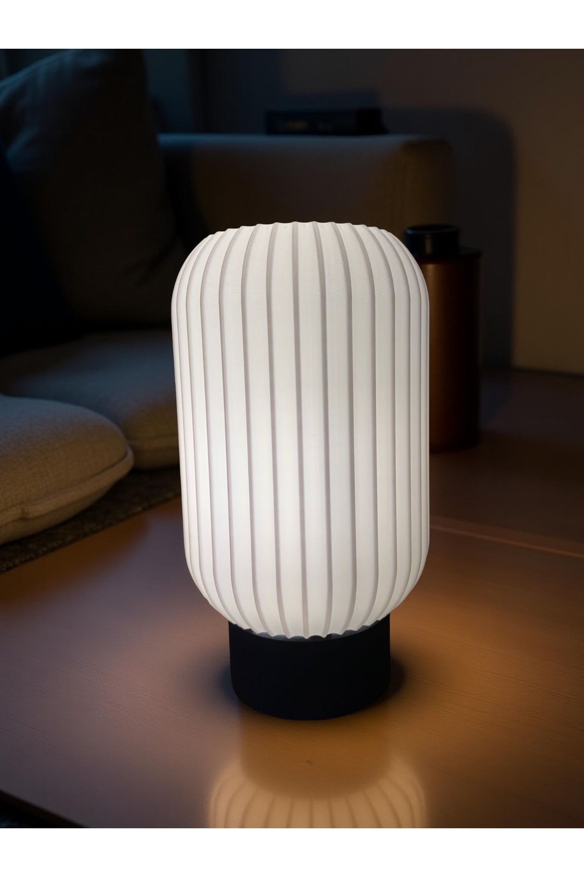 Charis Lightning STRIA Minimalist Masa Lambası - LED Dekoratif Gece Lambası