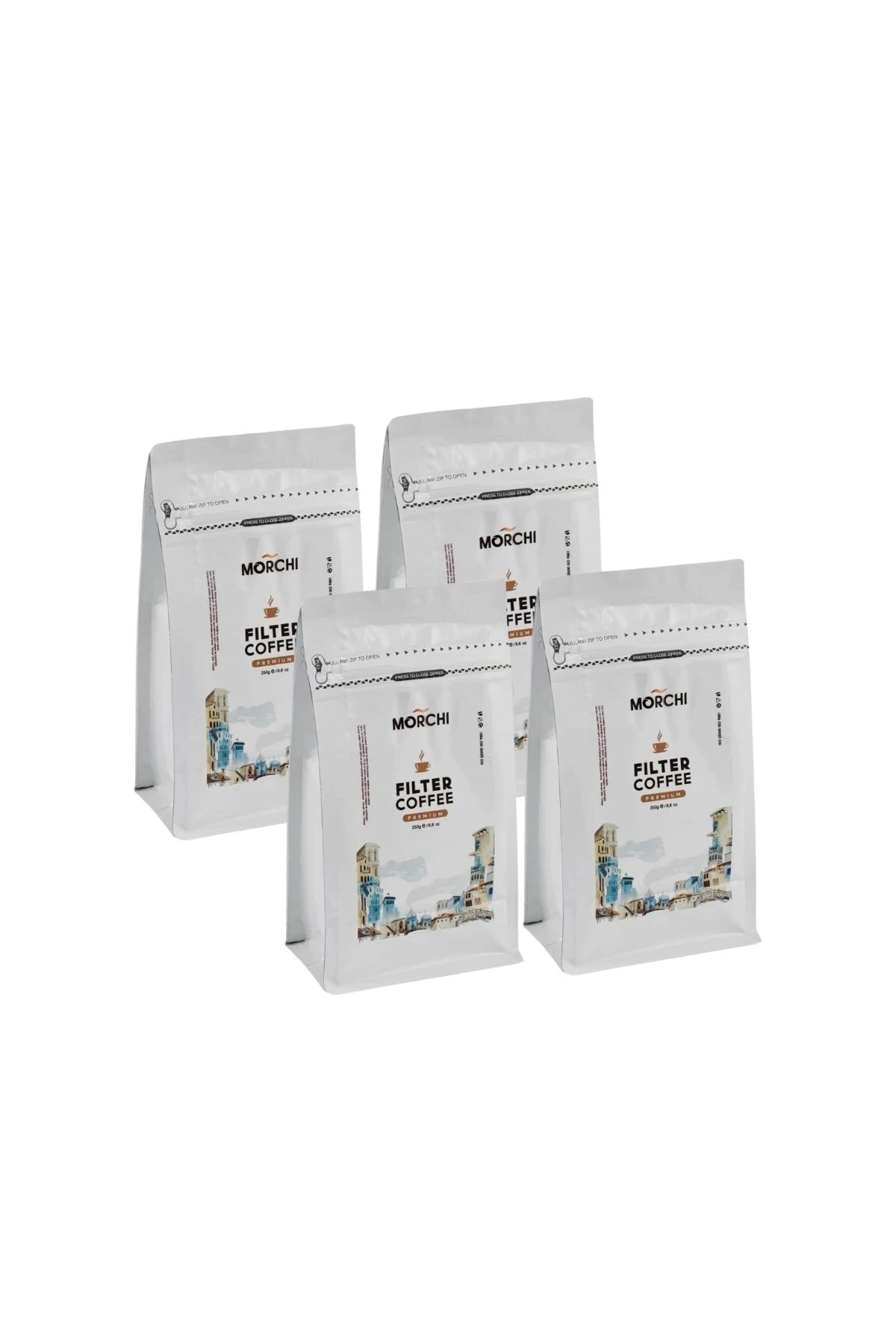MORCHI Filtre Premıum 250 gr 4 Adet
