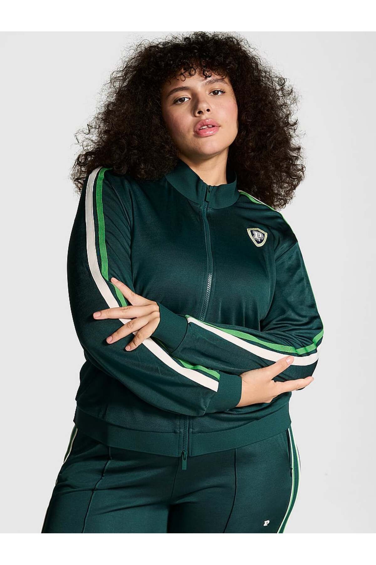 PINK Track Star Fermuarlı Ceket