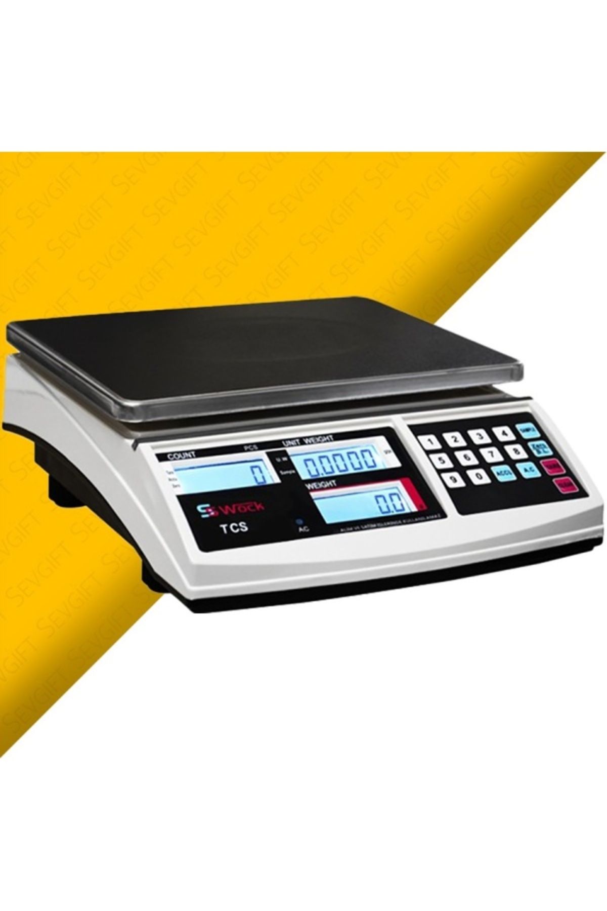 Sevgift Swock TCS-A Hassas Sayıcı Terazi (30KG / 0.5GR)