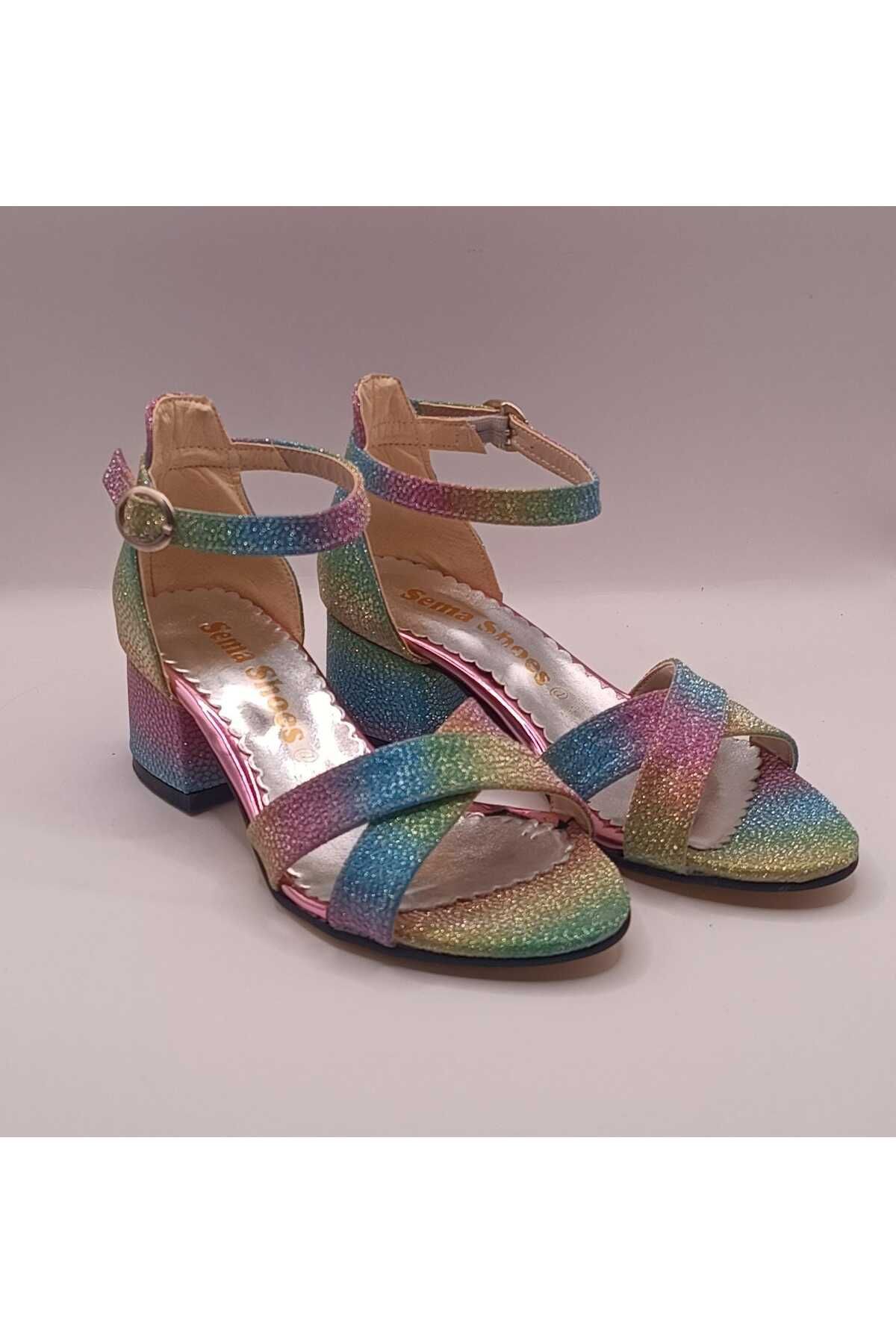 İDOL SHOES KIZ ÇOCUK ÇAPRAZ BANTLI ABİYE AYAKKABI