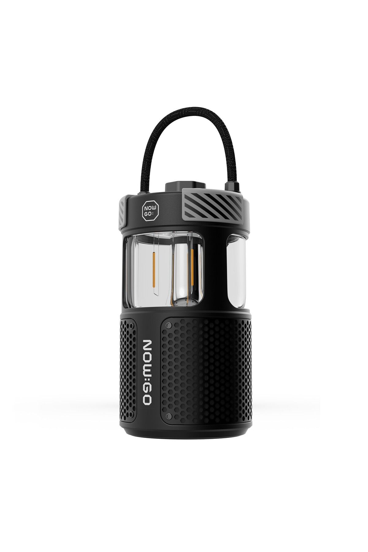 NowGo F1 20W Bluetoooth Hoparlör Taşınabilir Powerbank Kamp Feneri Siyah