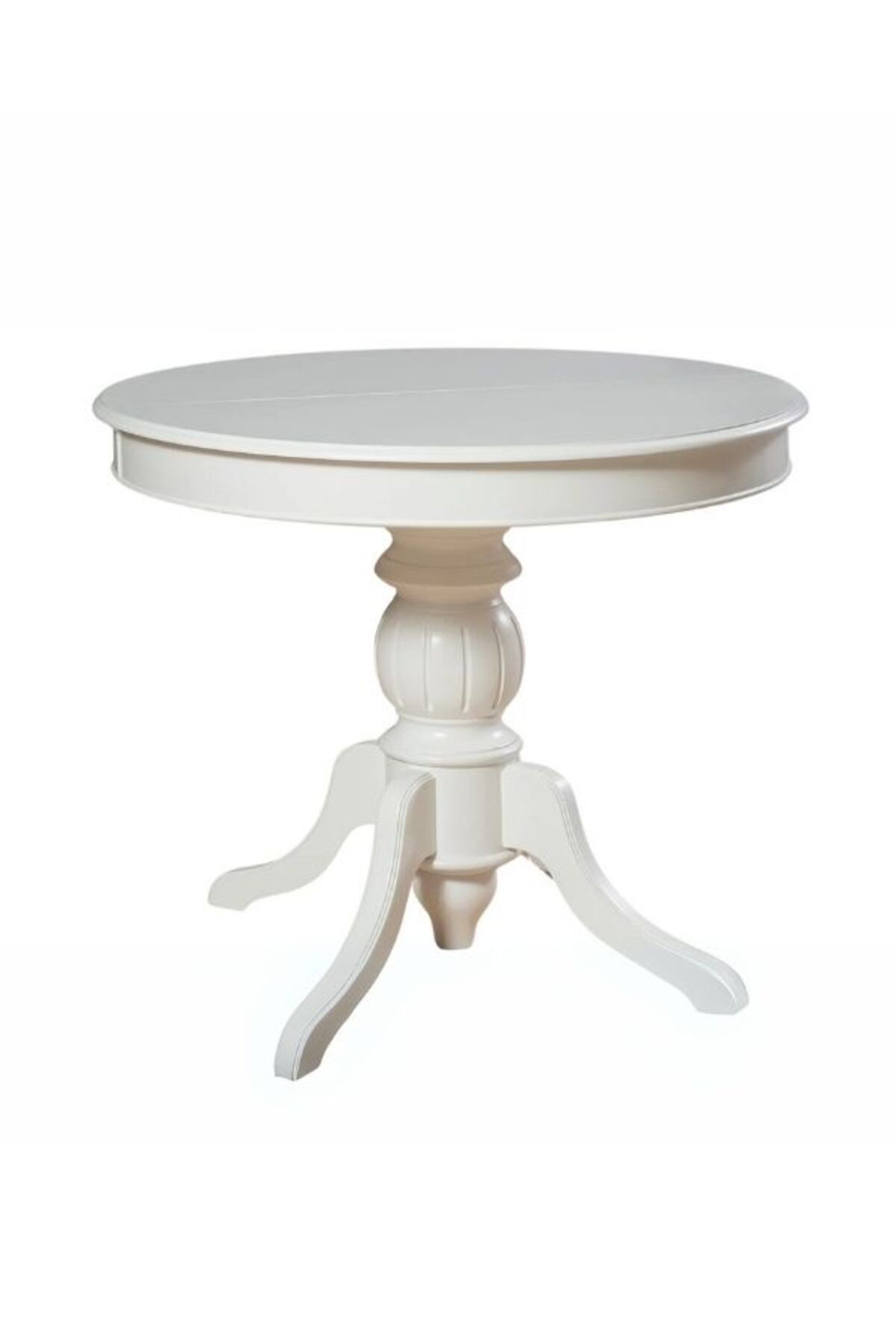 Gazzini Furniture Lindon Baba Ayak Yuvarlak Açılır Masa 110x110