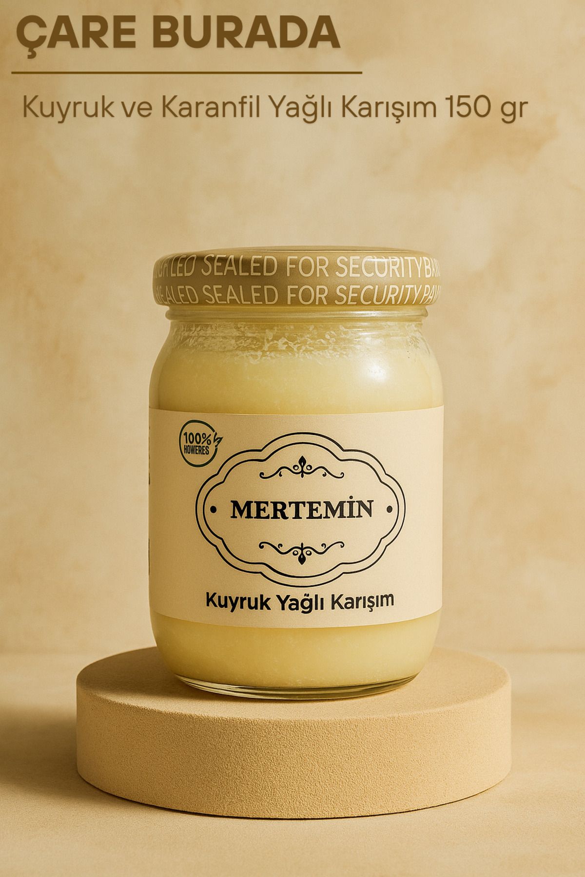 Çare Burada Kuyruk ve Karanfil Yağlı Karışım 150 gr