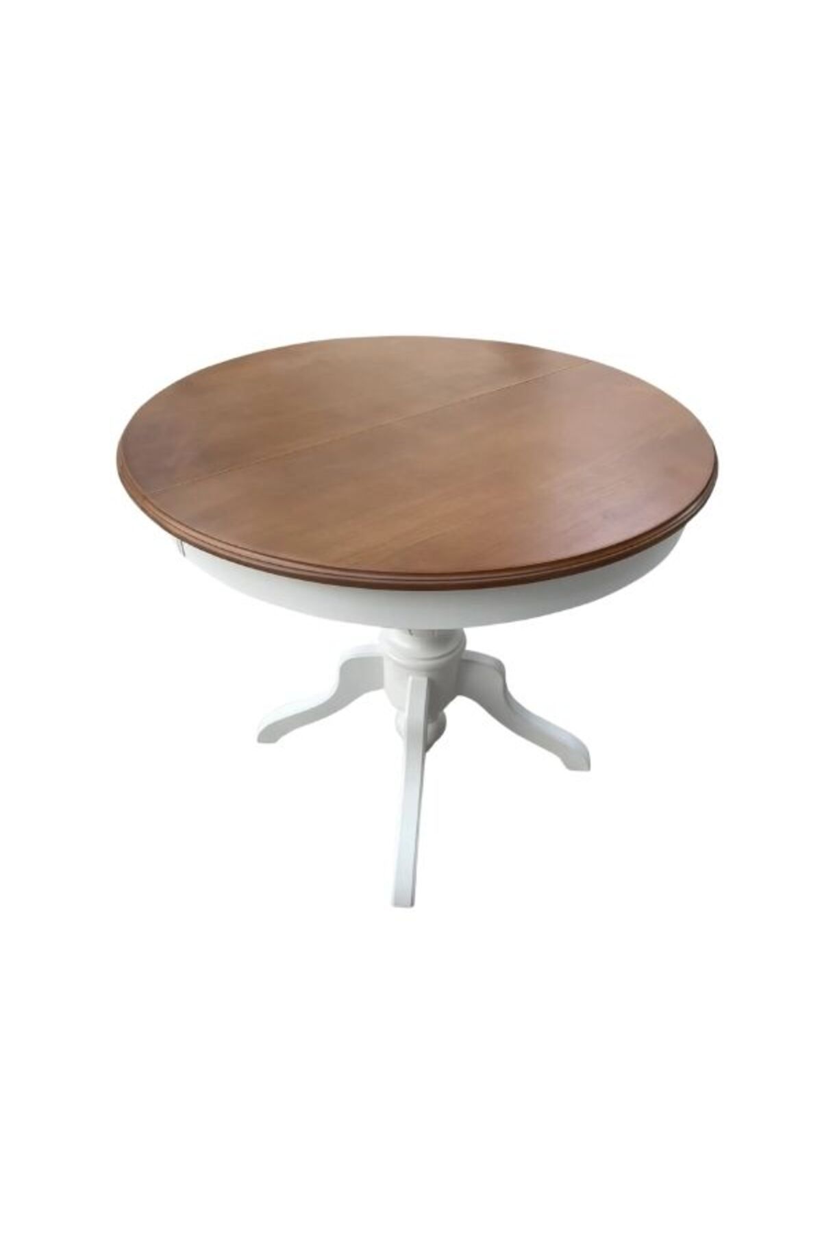 Gazzini Furniture Lindon Baba Ayak Yuvarlak Açılır Masa 90x90
