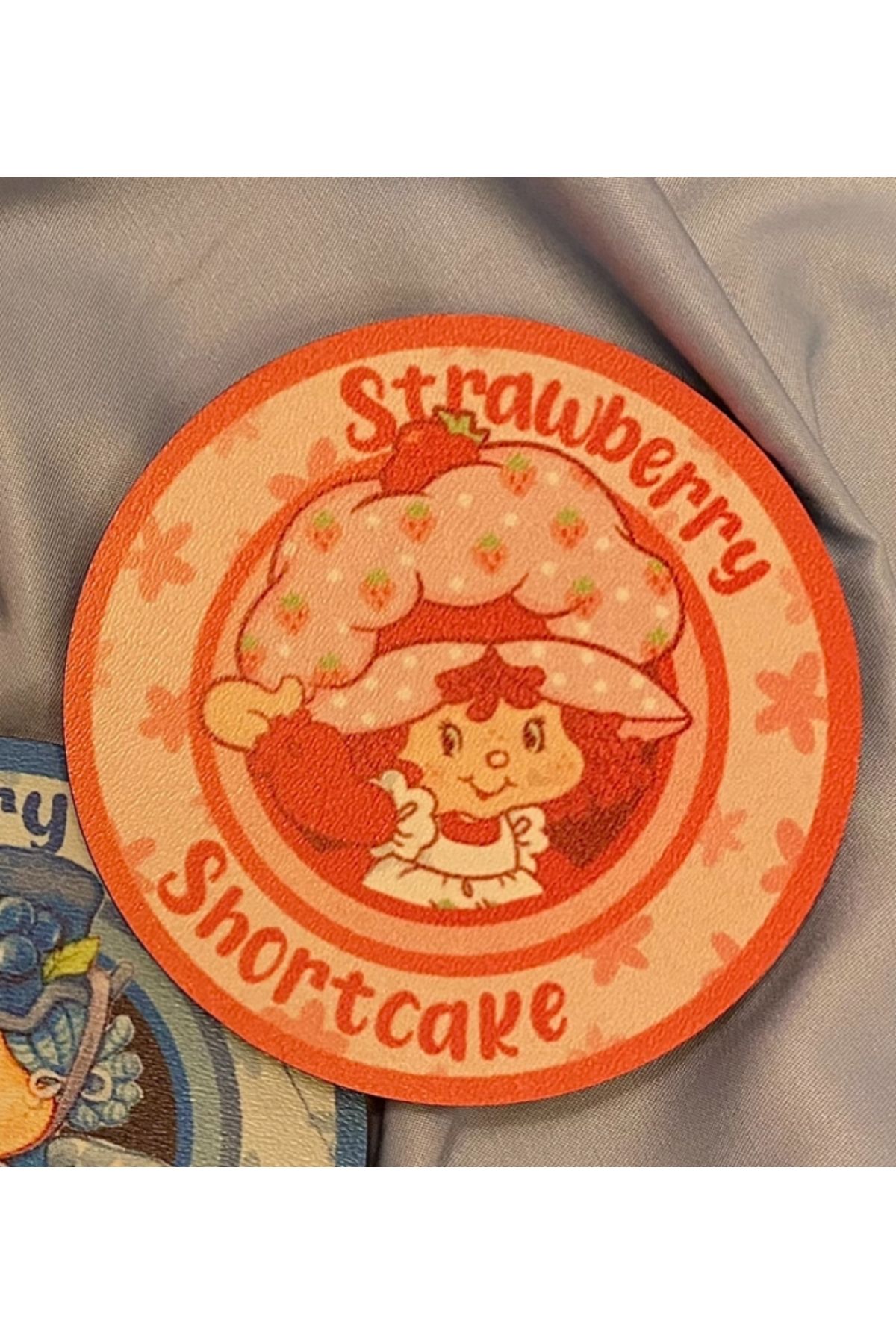 westartic Strawberry Shortcake 1980 Bardak Altlığı