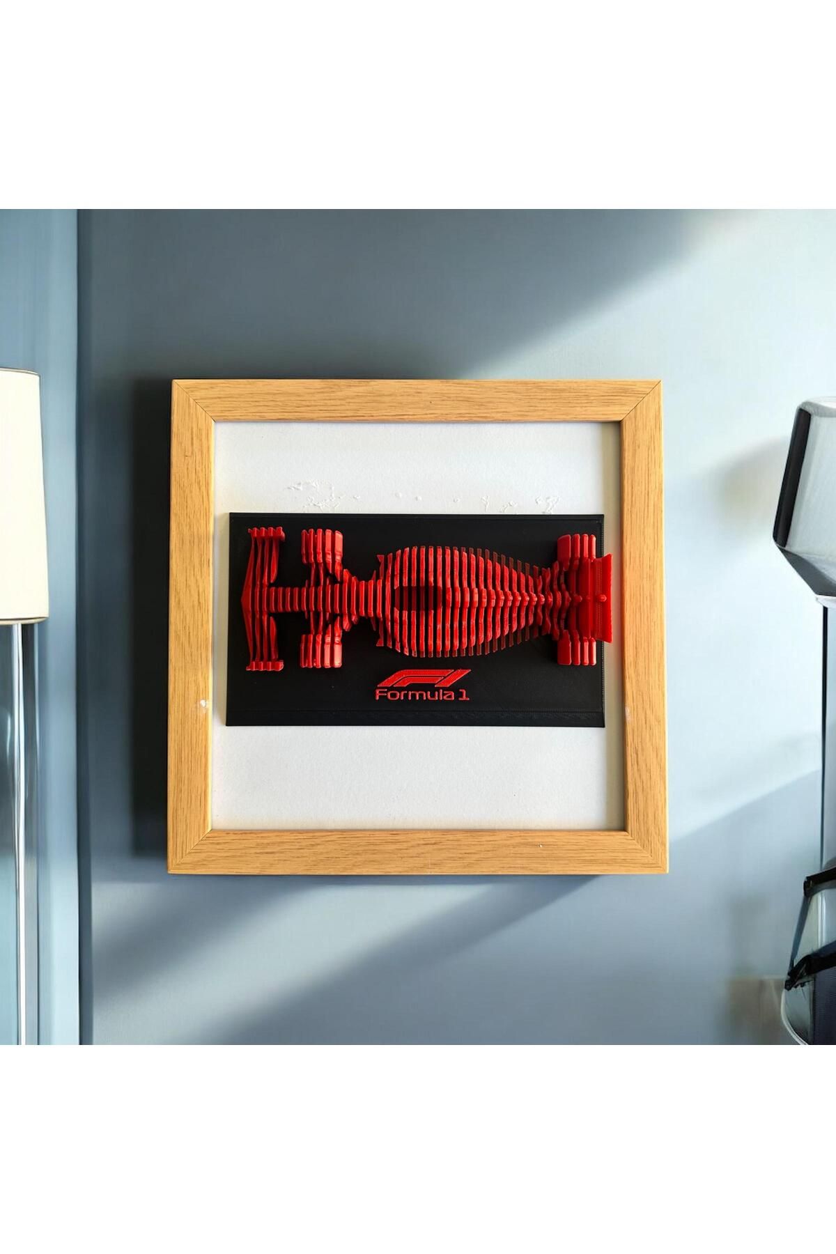 ZFRGROUP Formula 1 (F1) Kabartmalı Araç Figürü
