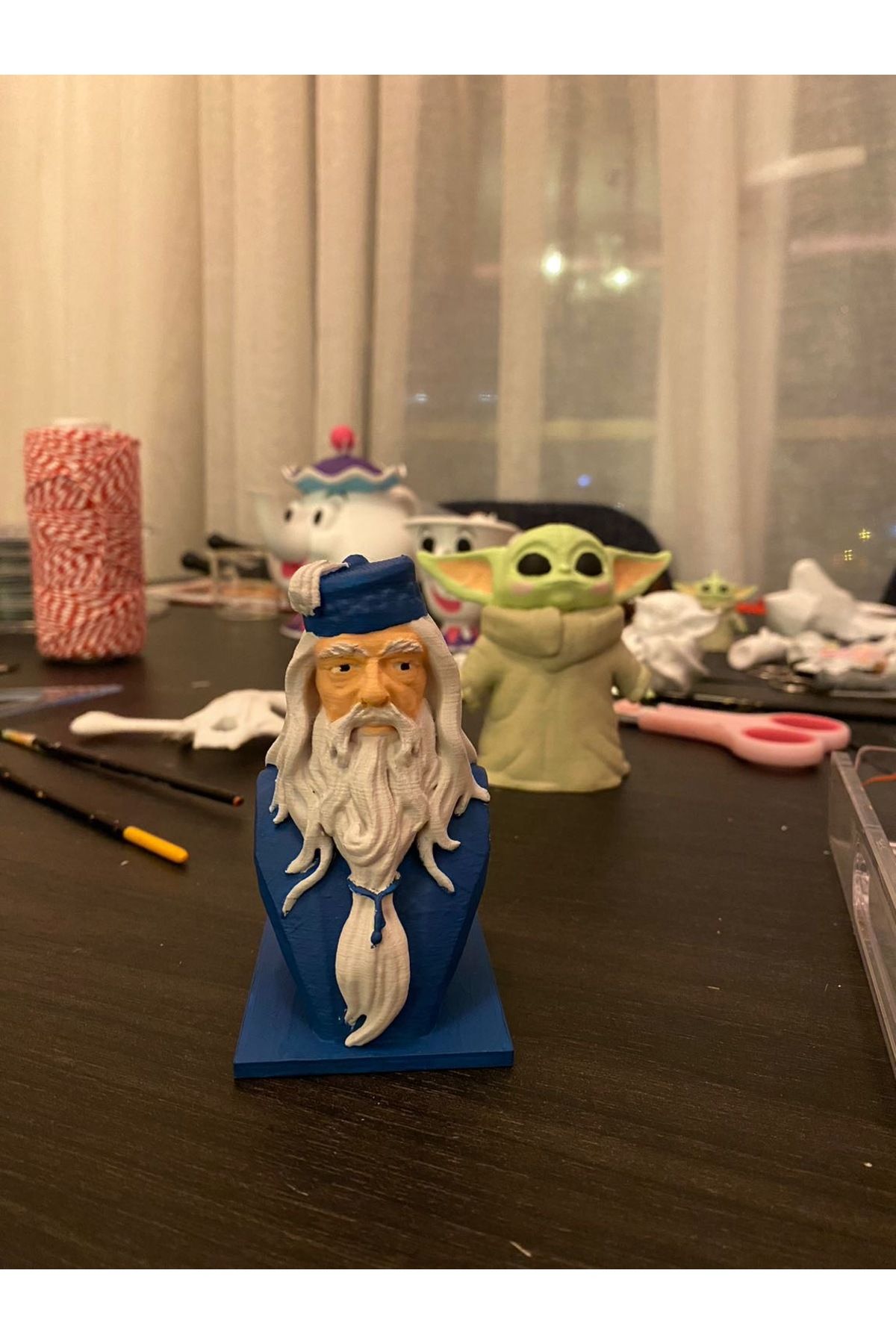 3dvibeswithmerve Dumbledore büst 8 cm