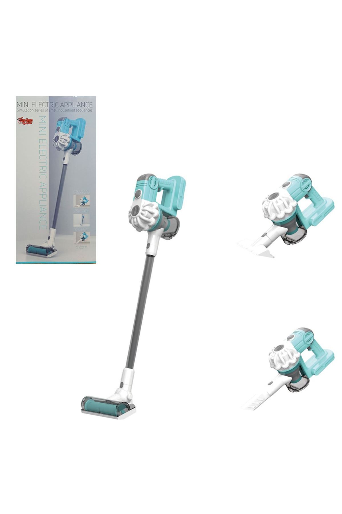 Art Tone VARDEM EV ALETİ LS8803Q MİNİ DİKEY ELEKTRİK SÜPÜRGESİ EKRANLI 3İN1 YEŞİL-GRİ 3+