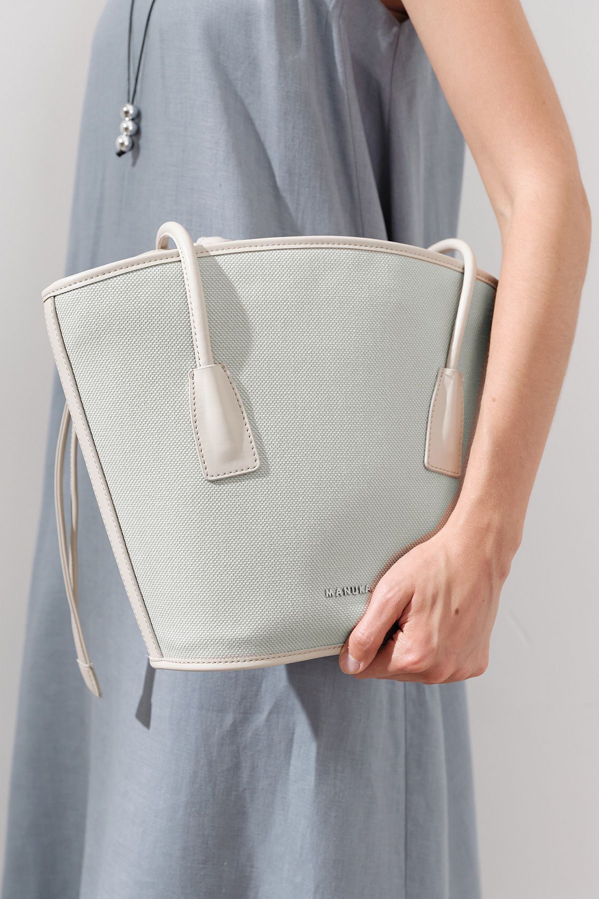 Manuka-Canvas Bucket Bag Çağla 5