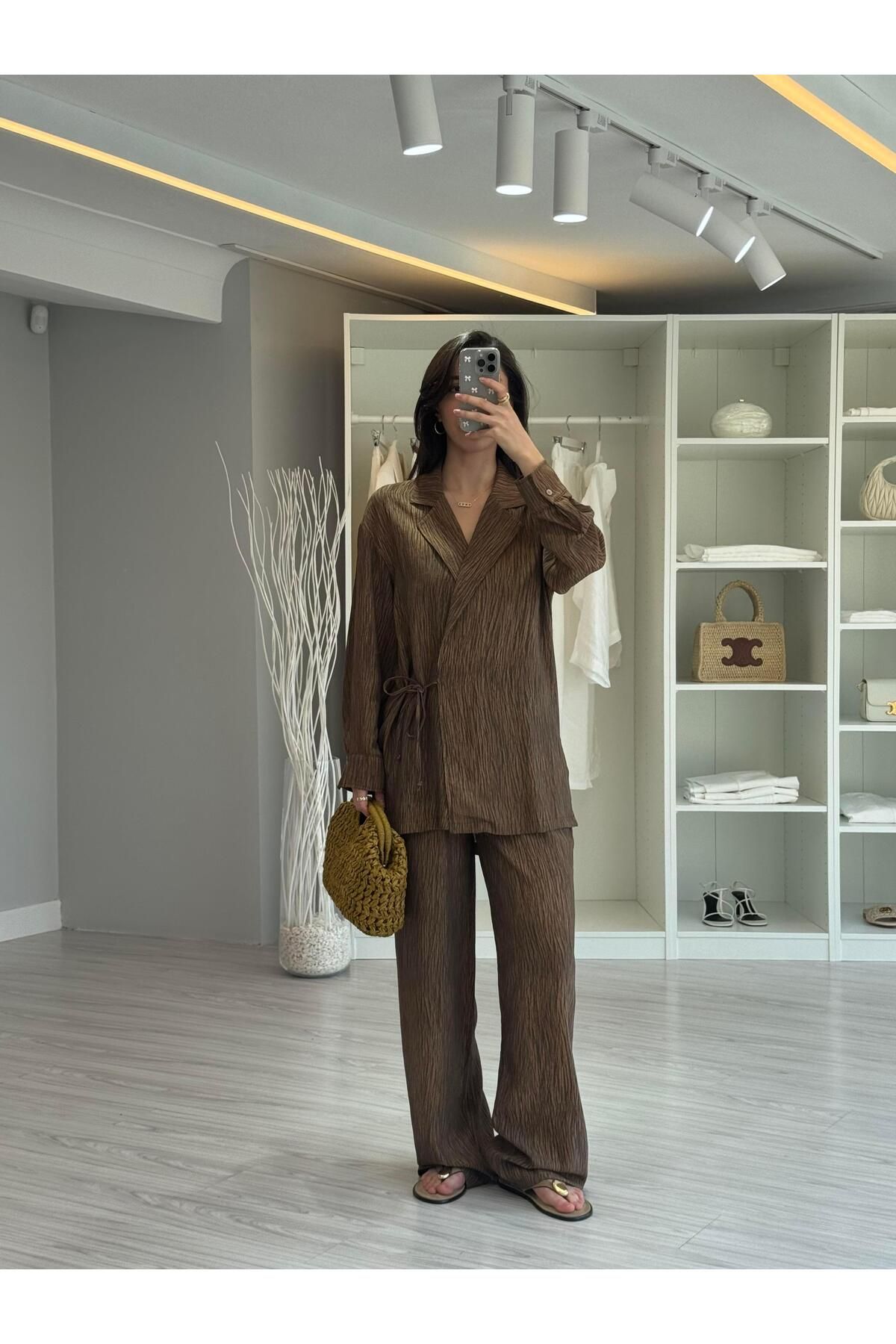 LUUNA STORE Bağlama Detaylı Takım