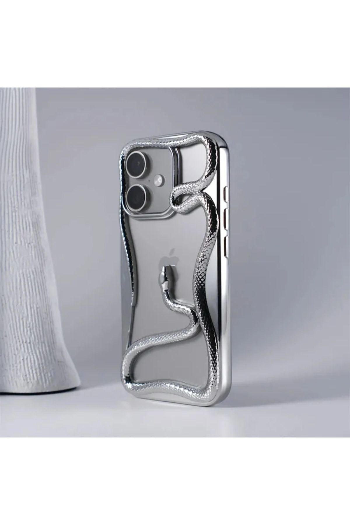 KİLİNCTECHSHOP 3D Snake Silikon Kılıf