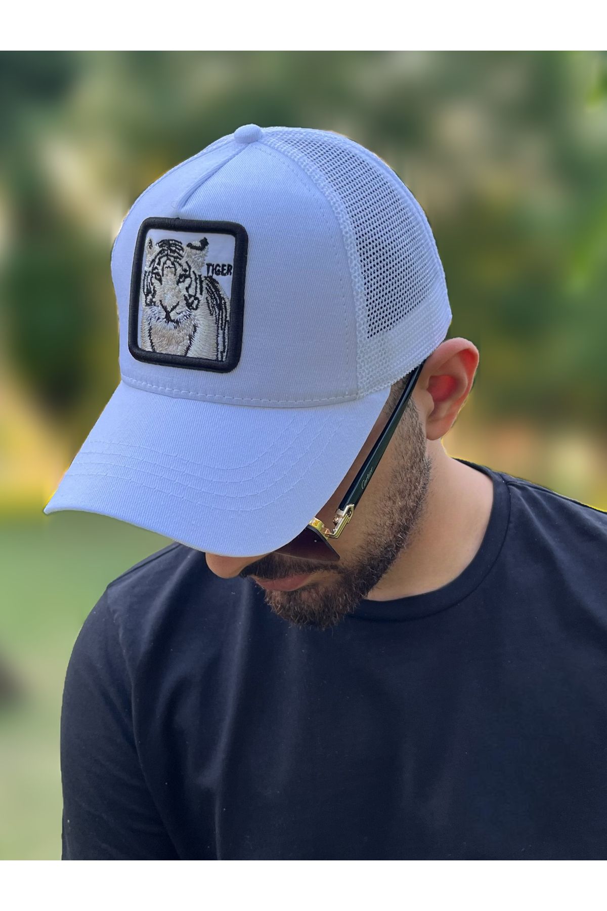 ZERAMİNE Beyaz Spor Şapka Unisex Model Ayarlanabilir
