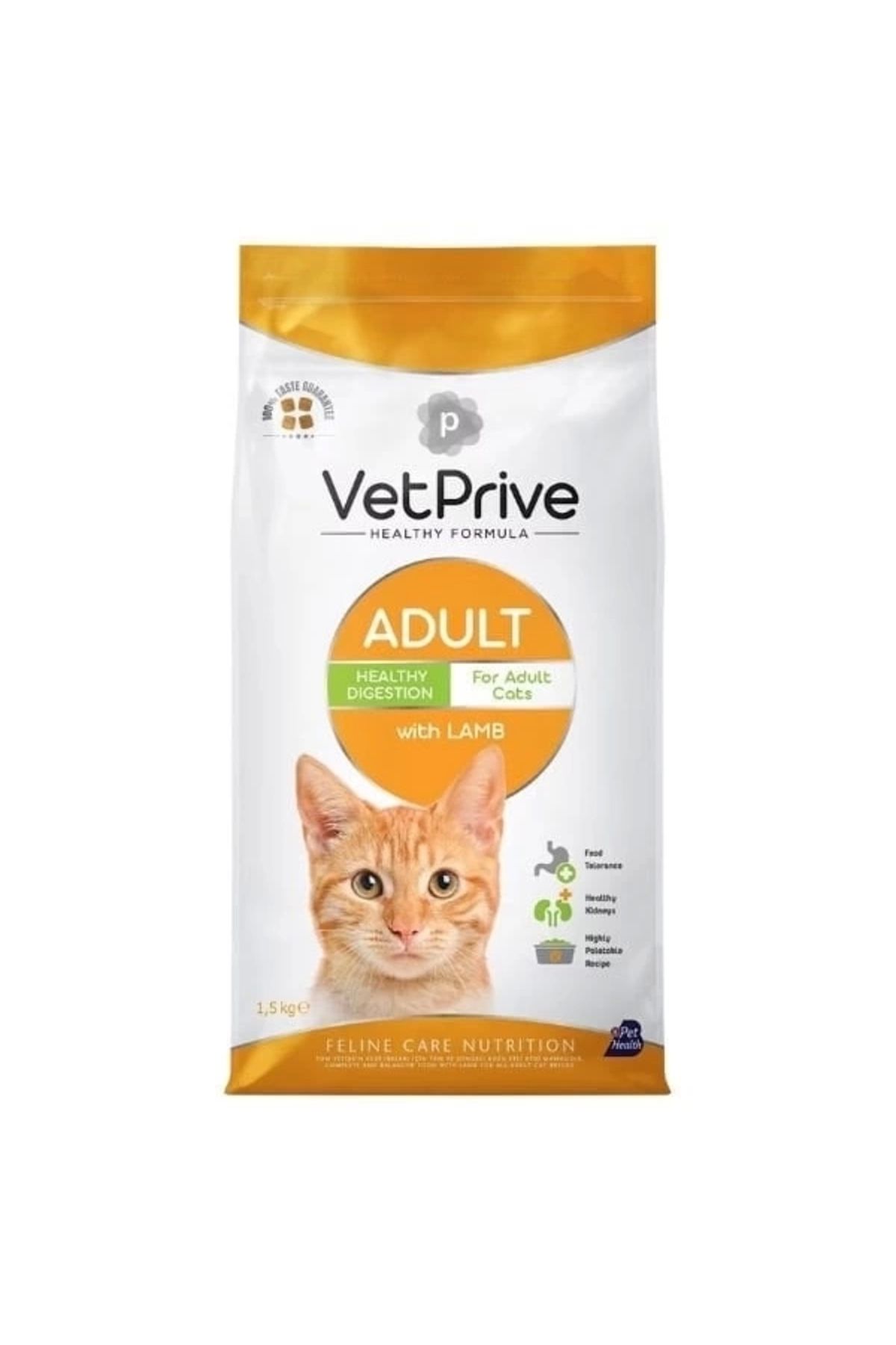 Generic Vet Prive Kuzu Etli Yetişkin Kedi Maması 1.5 Kg