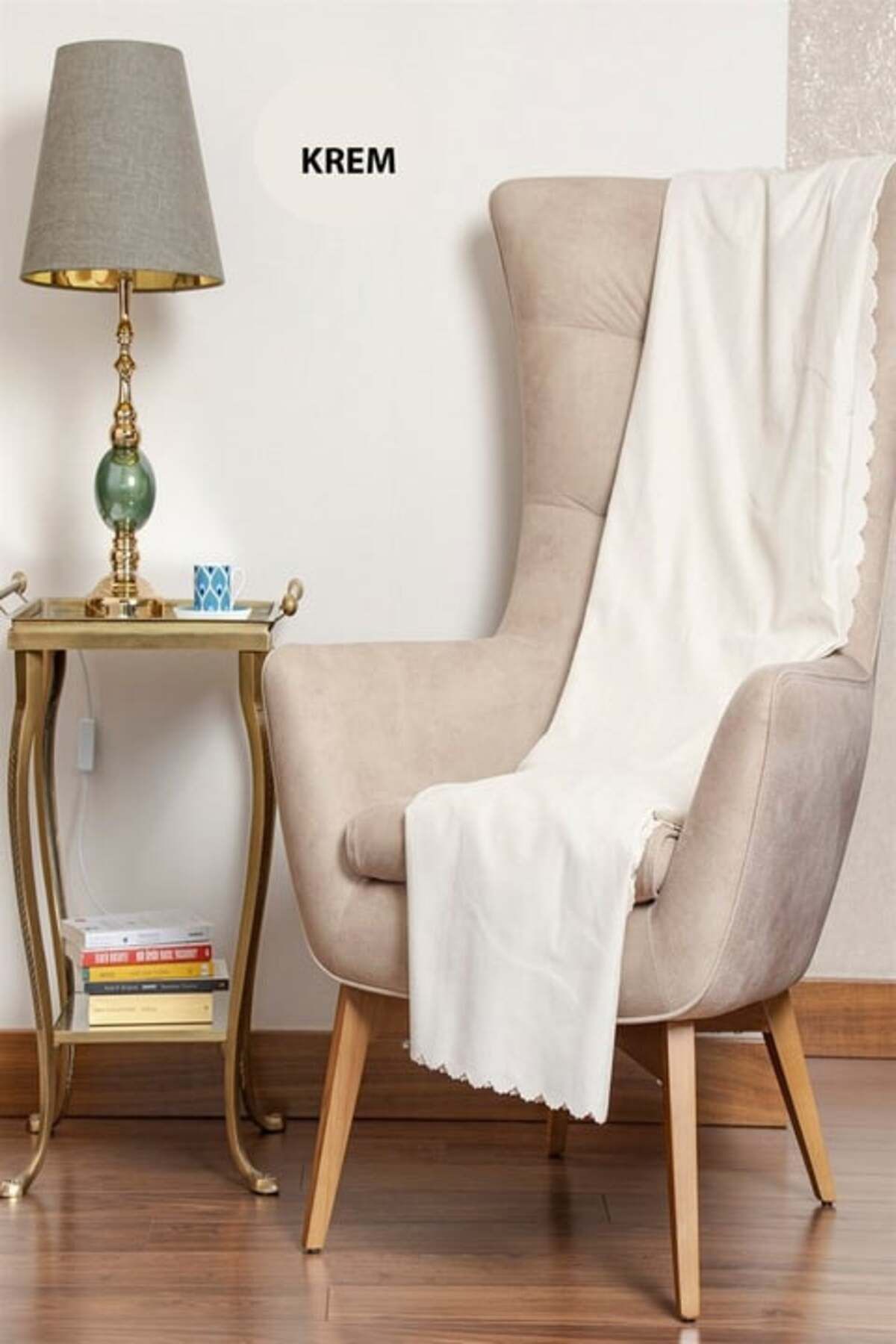 Hig Store Şönil Kumaş Düz Desen Çift Taraflı Koltuk Örtüsü / Çekyat Örtüsü 175 X 215 Ebat
