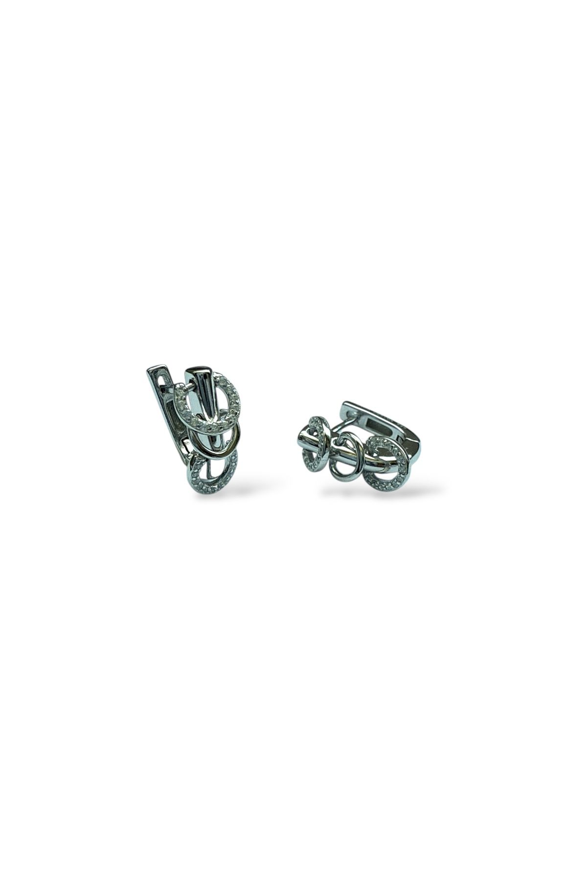 Saras Jewels Mini Zincirli Küpe