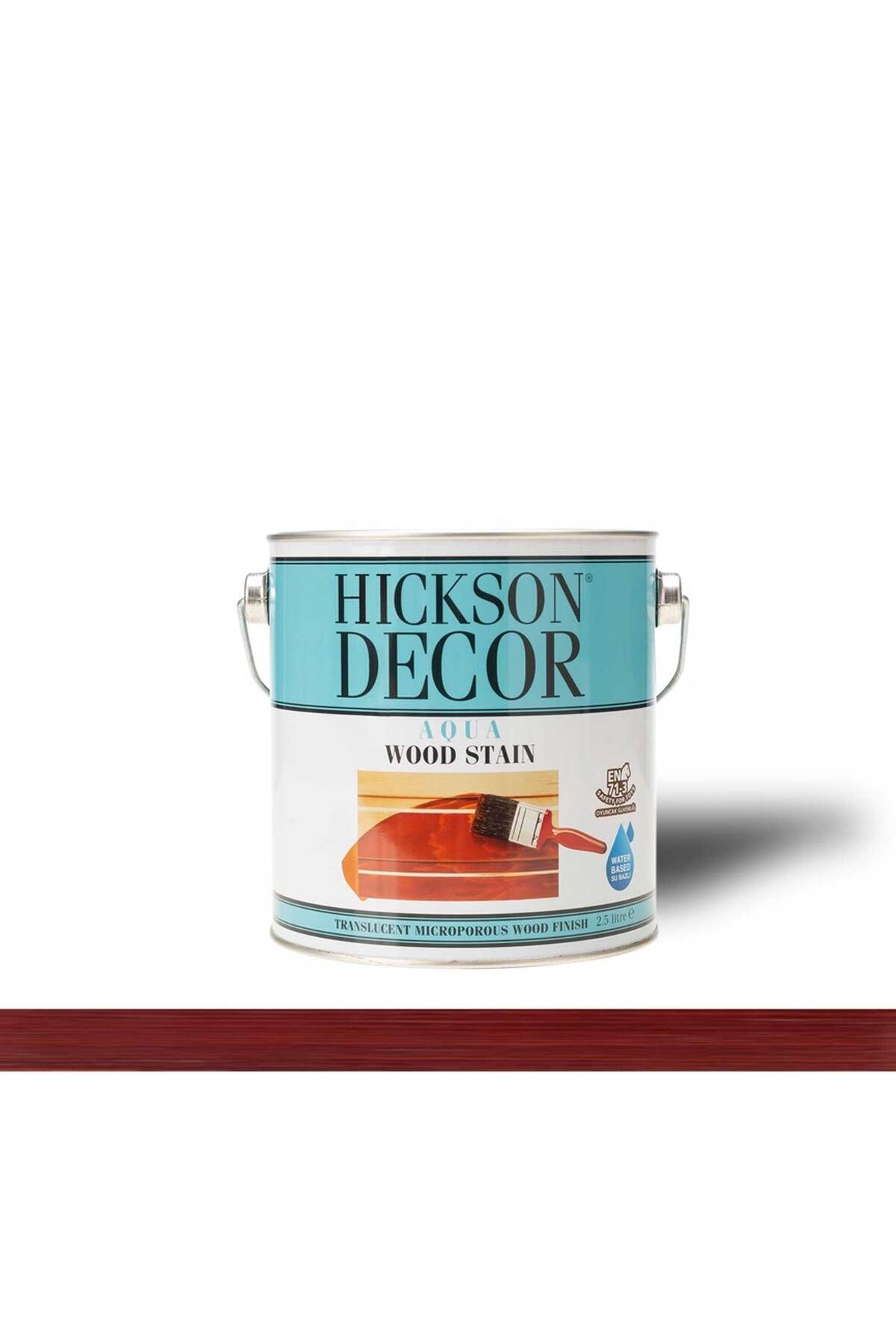 Hemel Hickson Decor Ultra Aqua Wood Stain - Su Bazlı Renkli Ahşap Vernik
