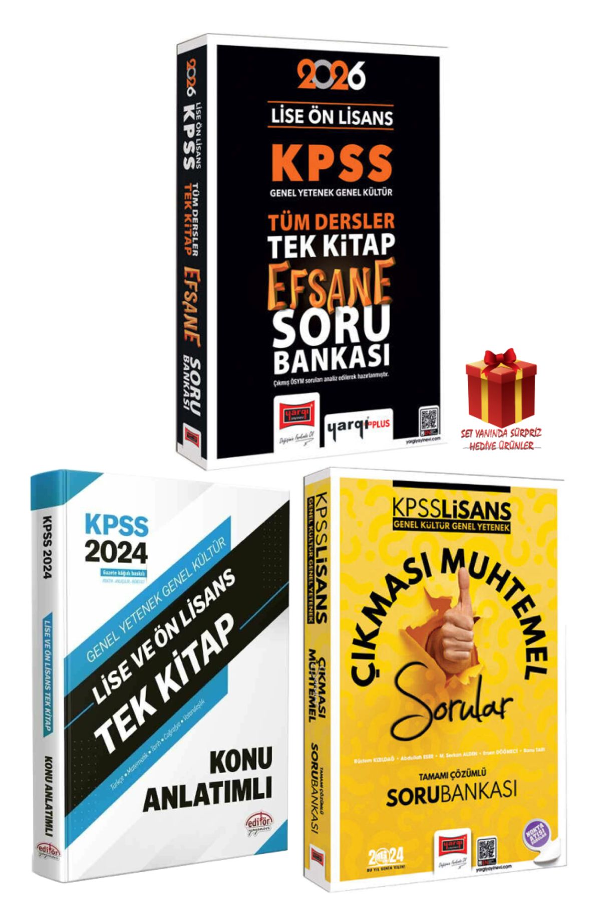 Yargı Yayınları 2026 Yargı Lise Ön Lisans Tüm Dersler Efsane Soru Bankası+Lise Ön Lisans Konu+Çıkması Muhtemel Sorul