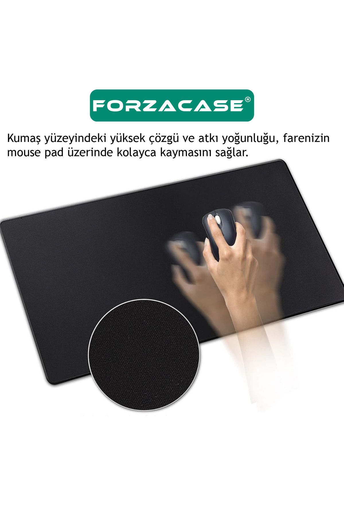 Forzacase-Yellow-Red Non-Slip Based Mouse Pad Large Size Gaming Player Compatible XL 70 X 30 cm -Fc1067 4