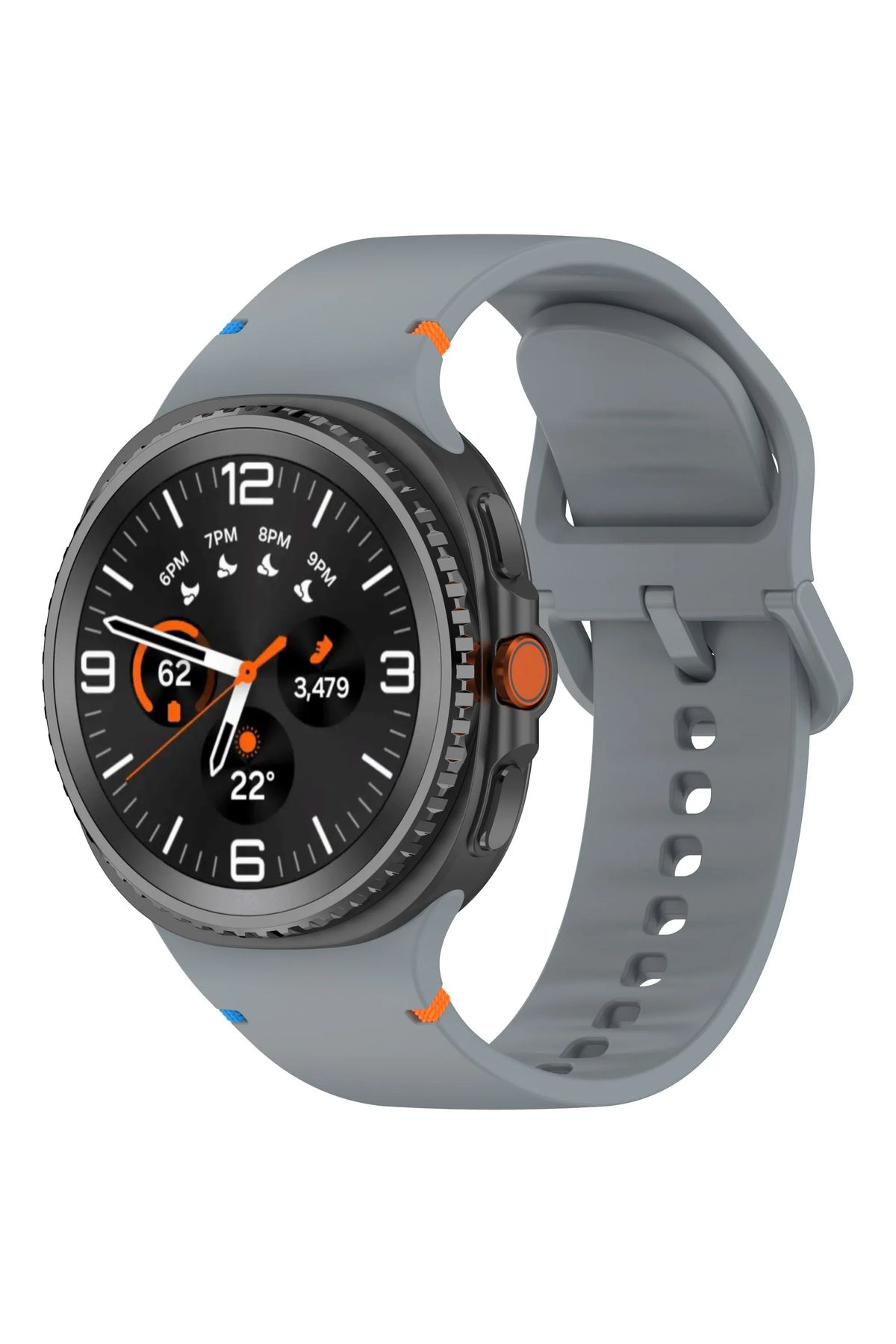 MMPSHOP Watch 7 / 8 Ultra Uyumlu Sprtive Silikon Akıllı Saat Kordon