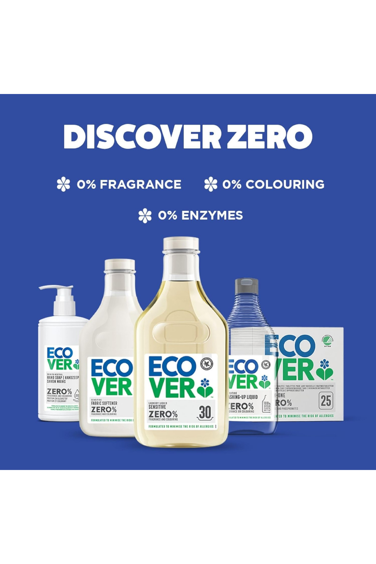 Ecover-Zero Sensitive Laundry Liquid 1.5 Liter 3