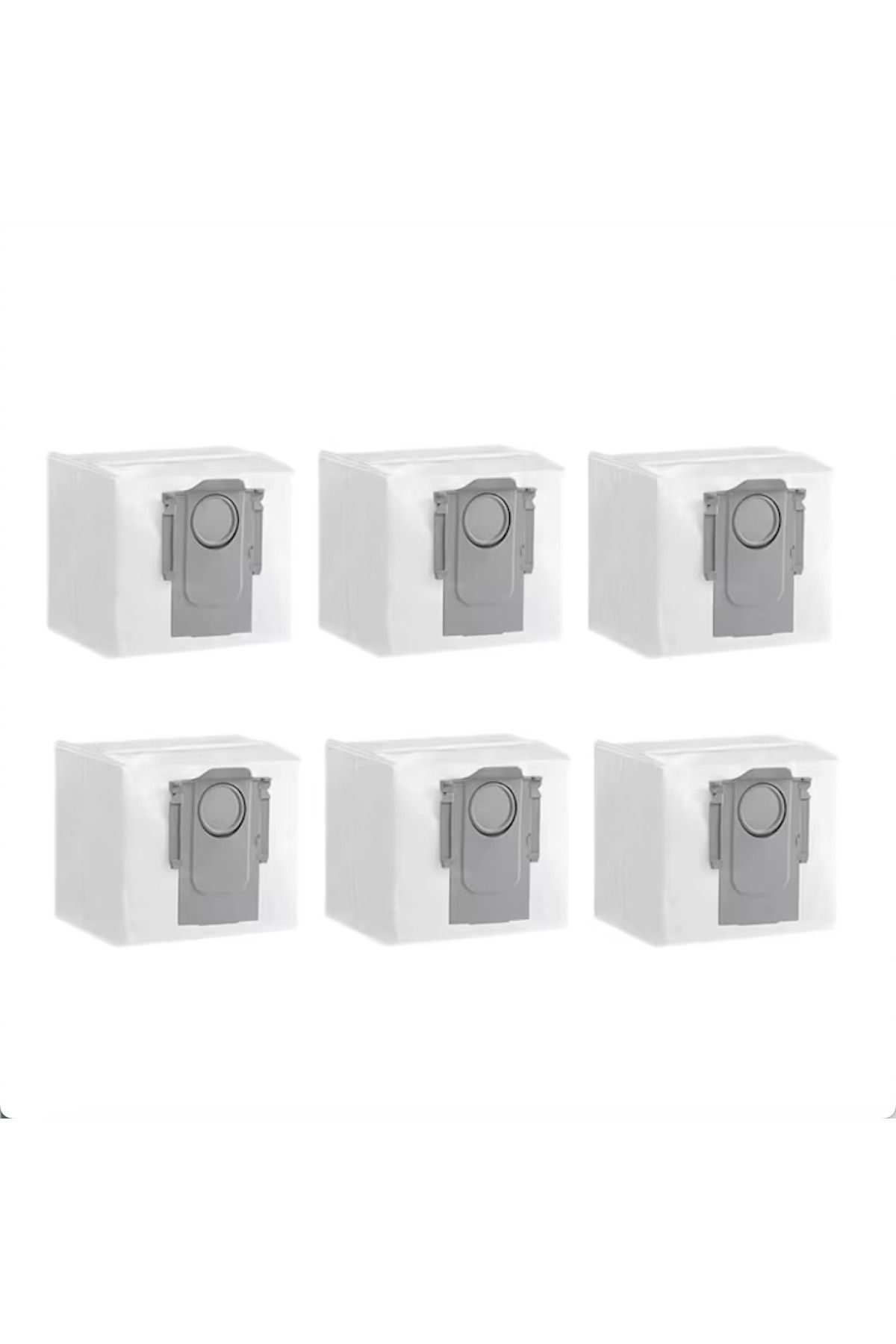 CEDA HOME-Set of 6 dust collection bags for Roborock vacuum cleaner base, S7 MaxV Ultra/Q7 Max Plus/Q5 Plus 1