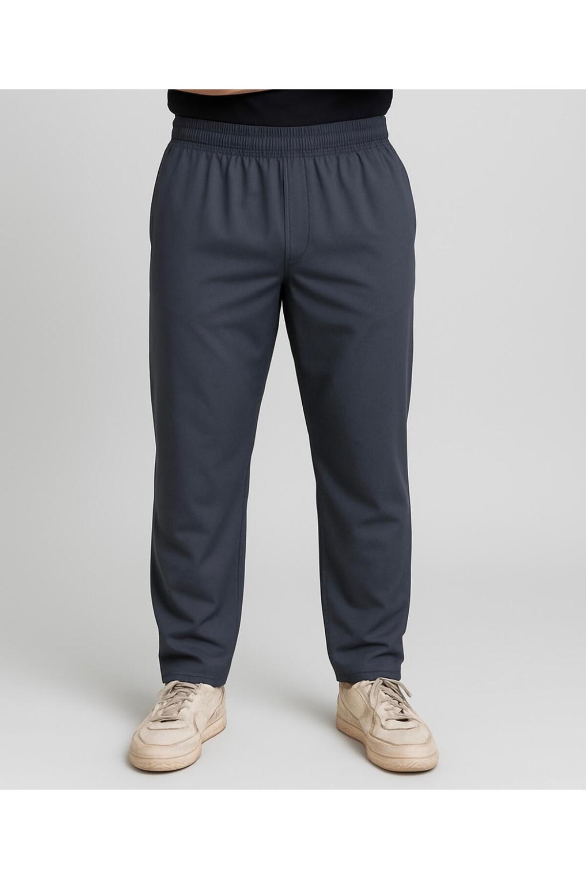 Men's Anthracite Woven Pants-p2225
